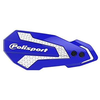 Polisport 8308200002 MX FLOW 1 fästpunkt MX-Style-handskydd i plast med medföljande monteringssats kompatibel med BETA RR-motorcyklar i vit/svart färg Polisport 8308200002 MX FLOW 1 fästpunkt MX-Style-handskydd i plast med medföljande monteringssats kompatibel med BETA RR-motorcyklar i vit/svart färg