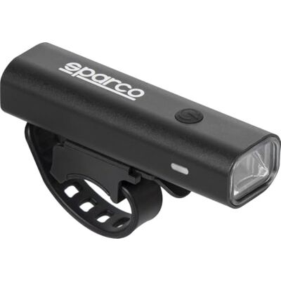 Sparco Cykellampa I Metallkåpa Med Indikator För Låg Batterinivå Sparco Cykellampa I Metallkåpa Med Indikator För Låg Batterinivå