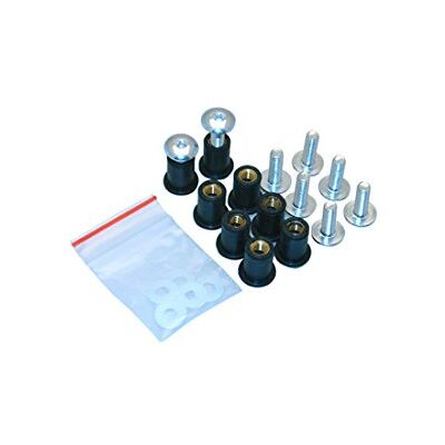 one by Camamoto cod 77171190 kit CNC aluminium fixeringsskruvar set med kupol/vindruta gummi krom färg kompatibel med alla motorcykelmodeller one by Camamoto cod 77171190 kit CNC aluminium fixeringsskruvar set med kupol/vindruta gummi krom färg kompatibel med alla motorcykelmodeller