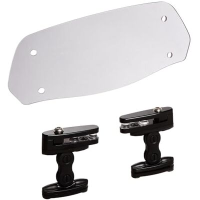 Puig 6319H lätt rök 230 mm x 90 mm multi-justerbar Clip-On visir Puig 6319H lätt rök 230 mm x 90 mm multi-justerbar Clip-On visir