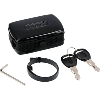 ABUS 88689 Stöldskydd med Larm, Svart, En Storlek ABUS 88689 Stöldskydd med Larm, Svart, En Storlek