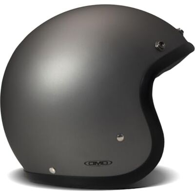 DMD motorcykelhjälm, unisex, mattgrå, M DMD motorcykelhjälm, unisex, mattgrå, M