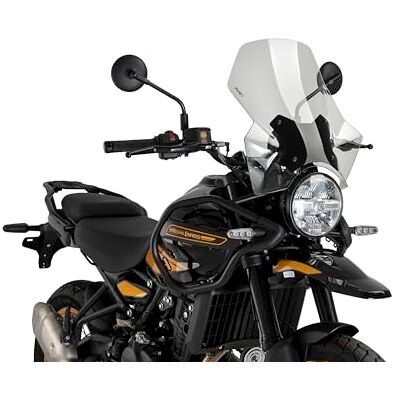 Puig 22113W justerbar vindruta – aerodynamiskt skydd och innovativ design för Royal Enfield Himalaya 450 2024-2025, klar Puig 22113W justerbar vindruta – aerodynamiskt skydd och innovativ design för Royal Enfield Himalaya 450 2024-2025, klar