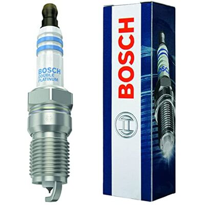 Bosch Double Platinum – tändstift för motorcykel, 0242240620 – platina, keramik, nickel Bosch Double Platinum – tändstift för motorcykel, 0242240620 – platina, keramik, nickel