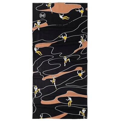 Buff ® CoolNet UV® herr och dam vuxen flexibel halsdamask, UPF50-skydd, lätt, elastisk, återvunnet material, sport, sommar, en storlek, svart Buff ® CoolNet UV® herr och dam vuxen flexibel halsdamask, UPF50-skydd, lätt, elastisk, återvunnet material, sport, sommar, en storlek, svart