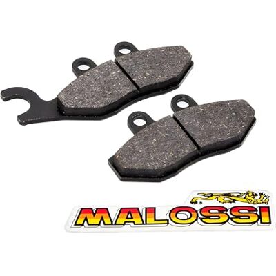 MALOSSI Bromsbelägg Sport S51, Aprilia 50 för 125/Gilera Runner/Piaggio 50–250/Vespa – 300 med ABE, e24 testmärken MALOSSI Bromsbelägg Sport S51, Aprilia 50 för 125/Gilera Runner/Piaggio 50–250/Vespa – 300 med ABE, e24 testmärken