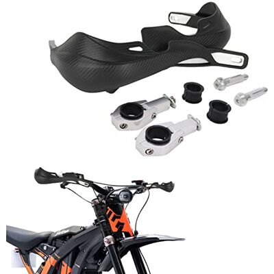 AnXin 22 mm 7/8 tum styre handskydd universellt aluminiuminsats plast handskydd skydd för off-road dirt pit cykel ATV fyrhjuling enduro motocross imitation kolfiber AnXin 22 mm 7/8 tum styre handskydd universellt aluminiuminsats plast handskydd skydd för off-road dirt pit cykel ATV fyrhjuling enduro motocross imitation kolfiber