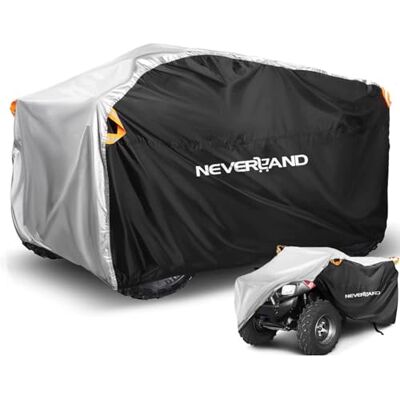 NEVERLAND ATV skydd vattentät slitstark XL universal fyrhjuling utomhusförvaring skydd 4-hjuling regnskydd alla väder kompatibel med polaris sportsman Yamaha Honda Kawasaki fyrhjuling NEVERLAND ATV skydd vattentät slitstark XL universal fyrhjuling utomhusförvaring skydd 4-hjuling regnskydd alla väder kompatibel med polaris sportsman Yamaha Honda Kawasaki fyrhjuling
