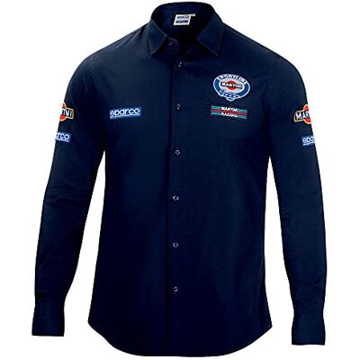 Sparco Skjorta Långärmad Martini-R S, Blå, 42/50 EU Sparco Skjorta Långärmad Martini-R S, Blå, 42/50 EU