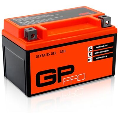 GP-PRO GTX7A-BS Gelbatteri - 12V 7Ah GP-PRO GTX7A-BS Gelbatteri - 12V 7Ah