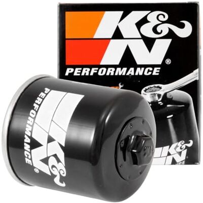 K&N oljefilter för motorcyklar: Utvecklat för användning med syntetiska eller konventionella oljor. kompatibel med Ducati, Bimota motorcyklar KN-153 (patron 78 x 85 mm) K&N oljefilter för motorcyklar: Utvecklat för användning med syntetiska eller konventionella oljor. kompatibel med Ducati, Bimota motorcyklar KN-153 (patron 78 x 85 mm)