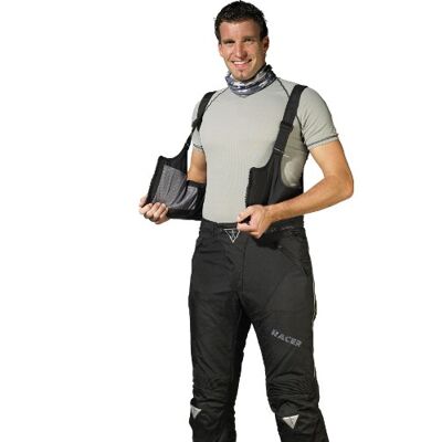 RACER förkläde för Adventure PlusHose 6XL,W131/L34, 64 UK svart RACER förkläde för Adventure PlusHose 6XL,W131/L34, 64 UK svart