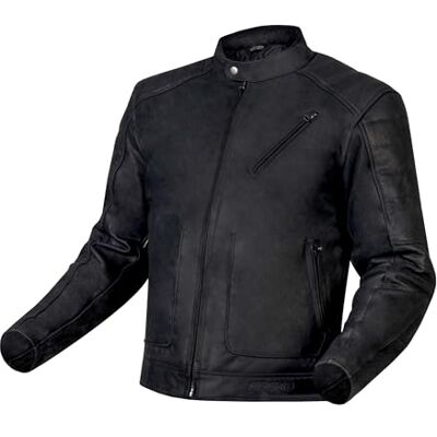 OZONE MOTO Ozone Sparrow II motorcykeljacka buffelläder armbåge och axelskydd ventilation 5 fickor avtagbar termoväst OZONE MOTO Ozone Sparrow II motorcykeljacka buffelläder armbåge och axelskydd ventilation 5 fickor avtagbar termoväst