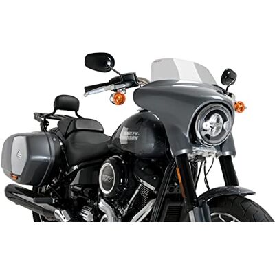 Puig - High-Road Sport - Tonad Klar - Softail 1745 Sport Glide 2018 - Fairing Puig - High-Road Sport - Tonad Klar - Softail 1745 Sport Glide 2018 - Fairing