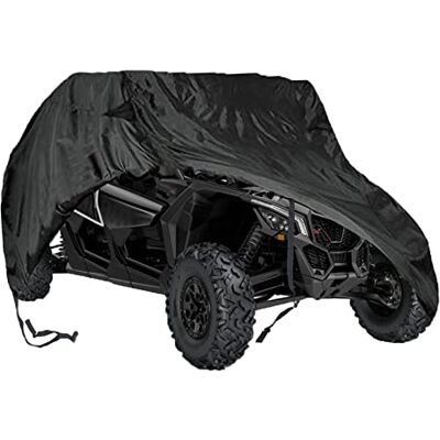 Szblnsm Vattentätt UTV-fodral, 420D slitstarkt Oxford-material för Polaris Suzuki Kawasaki Can Am Maverick Arctic Cat Textron 2-3 passagerare Szblnsm Vattentätt UTV-fodral, 420D slitstarkt Oxford-material för Polaris Suzuki Kawasaki Can Am Maverick Arctic Cat Textron 2-3 passagerare