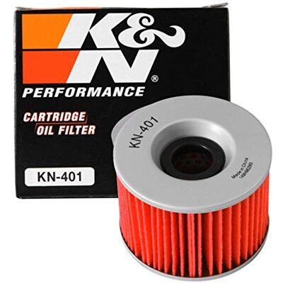 K&N Powersports oljefilter – patron 76 x 56 mm, kompatibel med Yamaha, Kawasaki, Honda, Bimota, Benelli (KN-401) K&N Powersports oljefilter – patron 76 x 56 mm, kompatibel med Yamaha, Kawasaki, Honda, Bimota, Benelli (KN-401)