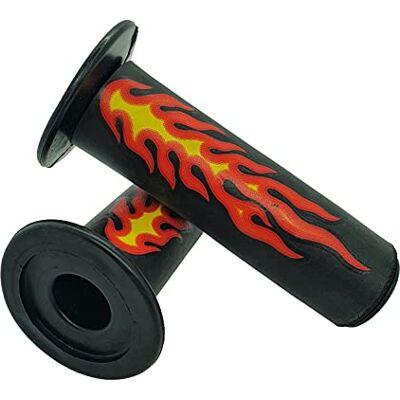 one by Camamoto cod. 77343058 kit set par knoppar flamming svart färg med optimalt grepp Enkel installation, ø sx 22 mm/dx 24 mm lång. 130 mm one by Camamoto cod. 77343058 kit set par knoppar flamming svart färg med optimalt grepp Enkel installation, ø sx 22 mm/dx 24 mm lång. 130 mm