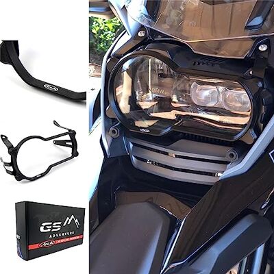 Arashi Strålkastarskydd skydd för BMW R1200GS Adventure 2013-2018 R1250GS 2019-2023 CNC-bearbetat aluminiumskydd skydd svart R 1200 1250 GS 1250GS 1200GS motorcykeltillbehör Arashi Strålkastarskydd skydd för BMW R1200GS Adventure 2013-2018 R1250GS 2019-2023 CNC-bearbetat aluminiumskydd skydd svart R 1200 1250 GS 1250GS 1200GS motorcykeltillbehör