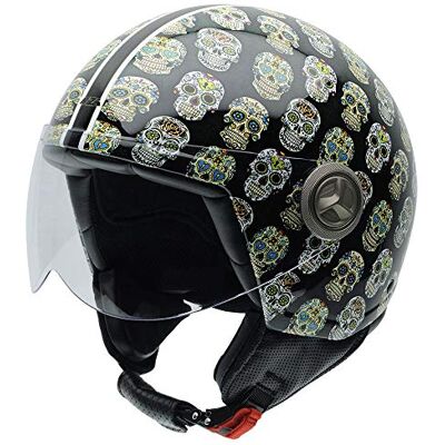 NZI Zeta Graphics motorcykelhjälm Medium Glanz Mexcal NZI Zeta Graphics motorcykelhjälm Medium Glanz Mexcal