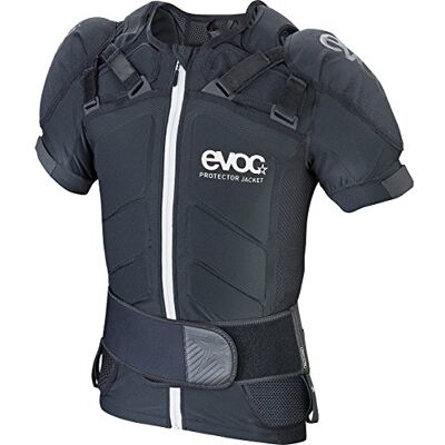 EVOC PROTECTOR JACKET Protektorjacka skyddskläder för action sport, vintersport (storlek: S, mycket lätt: ca 900 g, andningsbar, LITESHIELD AIR ryggskydd, omfattande stoppning), svart EVOC PROTECTOR JACKET Protektorjacka skyddskläder för action sport, vintersport (storlek: S, mycket lätt: ca 900 g, andningsbar, LITESHIELD AIR ryggskydd, omfattande stoppning), svart
