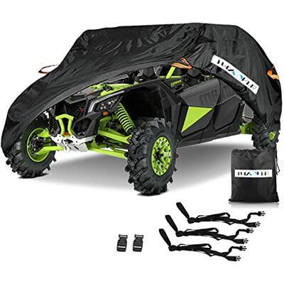 HAYCOVER UTV-skydd, vattentätt, tungt oxfordtyg, för Polaris RZR PRO XP 4, Yamaha, Can Am, Maverick, Arctic Cat, Textron, 4–6 passagerare HAYCOVER UTV-skydd, vattentätt, tungt oxfordtyg, för Polaris RZR PRO XP 4, Yamaha, Can Am, Maverick, Arctic Cat, Textron, 4–6 passagerare