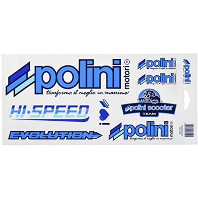 Polini Modell - 8 Klistermärken - Hög Kvalitet Polini Modell - 8 Klistermärken - Hög Kvalitet