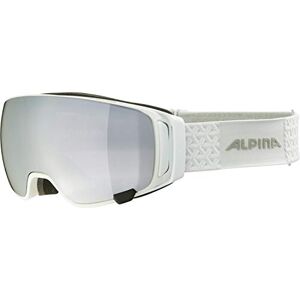 ALPINA Unisex dubbel jacka mg Q snöglasögon, vit, en storlek ALPINA Unisex dubbel jacka mg Q snöglasögon, vit, en storlek