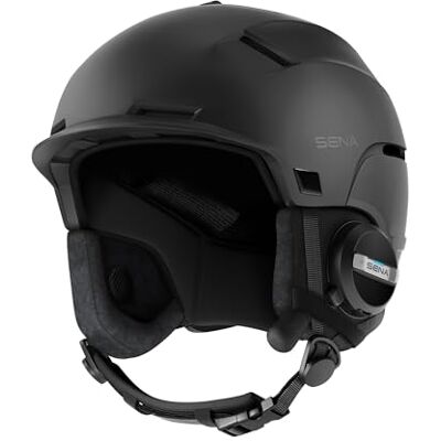Sena Latitude S2 Smart snö- och vintersporthjälm med Bluetooth-anslutning och kommunikation intercom-nät för skidåkning, snowboard (storlek M) Sena Latitude S2 Smart snö- och vintersporthjälm med Bluetooth-anslutning och kommunikation intercom-nät för skidåkning, snowboard (storlek M)