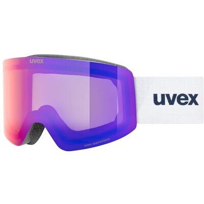 Uvex provoqe FM, Skidglasögon unisex – vuxen, schwarz matt dl/rubinrot-klar, one size Uvex provoqe FM, Skidglasögon unisex – vuxen, schwarz matt dl/rubinrot-klar, one size