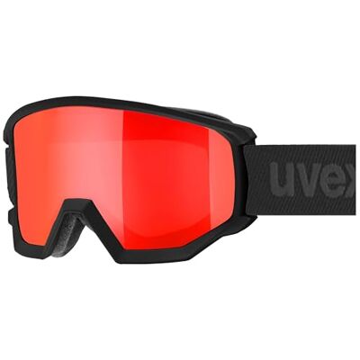 Uvex athletic VFM, Skidglasögon unisex – vuxen, black matt/red-clear, one size Uvex athletic VFM, Skidglasögon unisex – vuxen, black matt/red-clear, one size