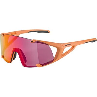 ALPINA Unisex Vuxna, HAWKEYE S Q-LITE Sportglasögon, peach matt, One Size ALPINA Unisex Vuxna, HAWKEYE S Q-LITE Sportglasögon, peach matt, One Size