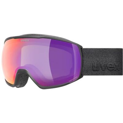 Uvex victorious FM, Skidglasögon unisex – vuxen, schwarz matt/rubinrot-klar, one size Uvex victorious FM, Skidglasögon unisex – vuxen, schwarz matt/rubinrot-klar, one size