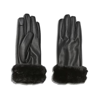 PIECES PCRUJIA SMART GLOVES, svart, S PIECES PCRUJIA SMART GLOVES, svart, S