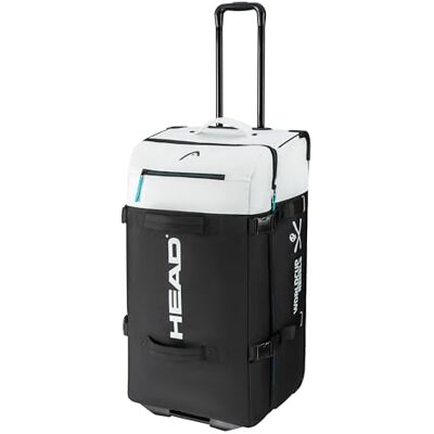 HEAD Rebels Travelbag skidresväska, svart/vit, 120 l EU HEAD Rebels Travelbag skidresväska, svart/vit, 120 l EU