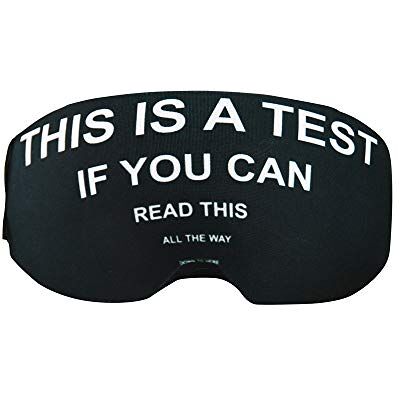 Coolcasc COOLMASC This is a Test Skidmasksskydd Coolcasc COOLMASC This is a Test Skidmasksskydd