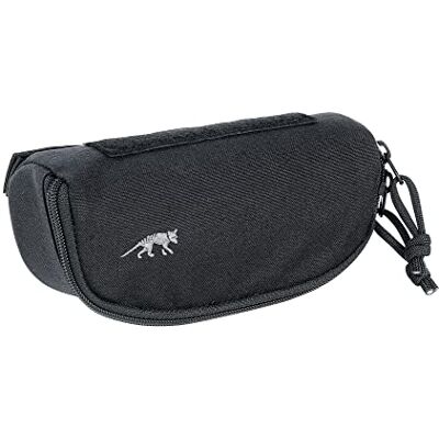 Tasmanian Tiger TT Eyewear Safe vadderad fleecefodrad dragkedjeficka glasögonväska för solglasögon, svart Tasmanian Tiger TT Eyewear Safe vadderad fleecefodrad dragkedjeficka glasögonväska för solglasögon, svart