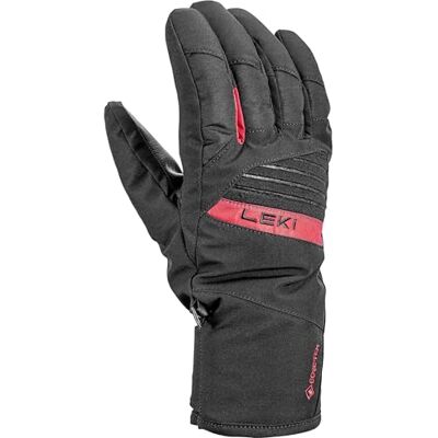 LEKI Unisex Space GTX handskar, svart-röd, 10,5 LEKI Unisex Space GTX handskar, svart-röd, 10,5