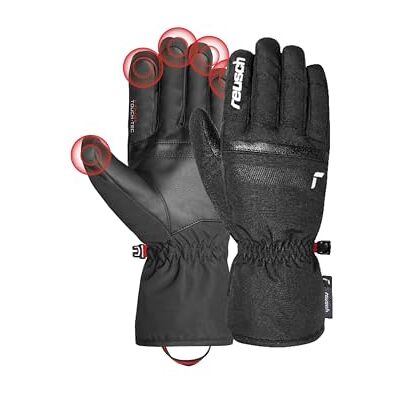 REUSCH Herrhandskar Svart/Silver - Vinterhandske - All Finger Touch REUSCH Herrhandskar Svart/Silver - Vinterhandske - All Finger Touch