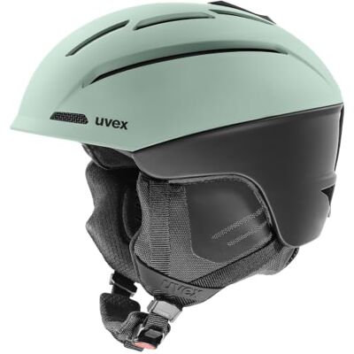 Uvex gravitate skidhjälm för vuxna, oxid green-black matt, 55-59 Uvex gravitate skidhjälm för vuxna, oxid green-black matt, 55-59