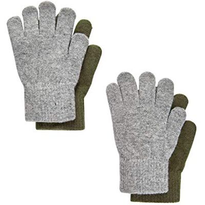 Celavi Unisex barn magiska handskar, militär oliv, 3 Celavi Unisex barn magiska handskar, militär oliv, 3