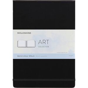 Moleskine Art Collection S31946 Anteckningsbok med akvarellpapper, Svart, A4 Moleskine Art Collection S31946 Anteckningsbok med akvarellpapper, Svart, A4
