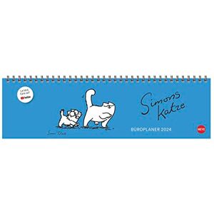 Heye Simons Katze Büroplaner 2024. Kultiger Tischkalender für den Arbeitsplatz. Lustiger Spiral-Kalender für Simons Cat-Fans. Wochenplaner 2024 quer. Heye Simons Katze Büroplaner 2024. Kultiger Tischkalender für den Arbeitsplatz. Lustiger Spiral-Kalender für Simons Cat-Fans. Wochenplaner 2024 quer.