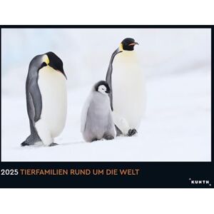 KUNTH Tierfamilien rund um die Welt Wandkalender 2025: Hochwertiger, bildstarker Kalender mit Spiralbindung im Großformat KUNTH Tierfamilien rund um die Welt Wandkalender 2025: Hochwertiger, bildstarker Kalender mit Spiralbindung im Großformat
