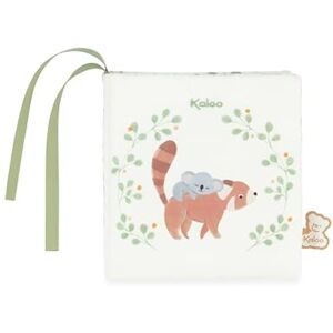 KALOO Imagier i babytyg Sensorisk uppvaknande bok med mjuka texturer, historia röd panda och koala, idealisk sovritual, maskintvättbar, gåva från födseln K206004 KALOO Imagier i babytyg Sensorisk uppvaknande bok med mjuka texturer, historia röd panda och koala, idealisk sovritual, maskintvättbar, gåva från födseln K206004