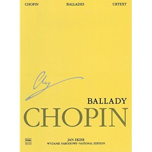 Pwm Edizione Nazionale: Ballate (Urtext) – piano – bok Pwm Edizione Nazionale: Ballate (Urtext) – piano – bok