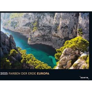 KUNTH Farben der Erde Europa Wandkalender 2025: Hochwertiger, bildstarker Kalender mit Spiralbindung im Großformat KUNTH Farben der Erde Europa Wandkalender 2025: Hochwertiger, bildstarker Kalender mit Spiralbindung im Großformat