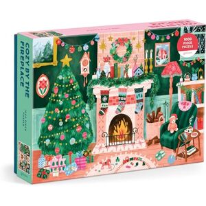 Galison Cozy by the Fireplace 1000 Piece Puzzle Galison Cozy by the Fireplace 1000 Piece Puzzle
