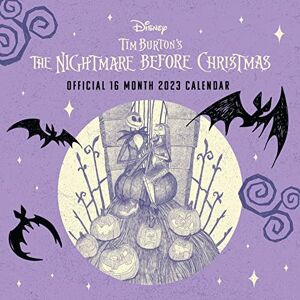 Pyramid Disney Nightmare Before Christmas Kalender 2023 Månad till visningsplanerare 30 cm x 30 cm Officiella varor Pyramid Disney Nightmare Before Christmas Kalender 2023 Månad till visningsplanerare 30 cm x 30 cm Officiella varor