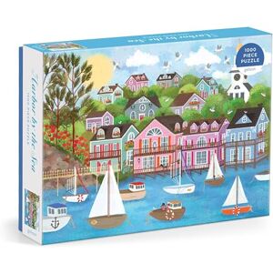 Galison Joy Laforme Harbor by the Sea 1000 Piece Puzzle Galison Joy Laforme Harbor by the Sea 1000 Piece Puzzle