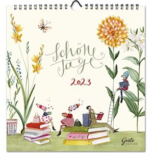 Grätz Verlag Kalender Vackra dagar 2023 väggkalender kvadratisk I möteskalender med månadsöversikt 2023 I Dekorativ månadsplanerare för upphängning för hem eller kontor Grätz Verlag Kalender Vackra dagar 2023 väggkalender kvadratisk I möteskalender med månadsöversikt 2023 I Dekorativ månadsplanerare för upphängning för hem eller kontor